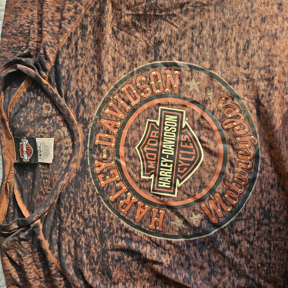 Women's Harley-Davidson tee shirt